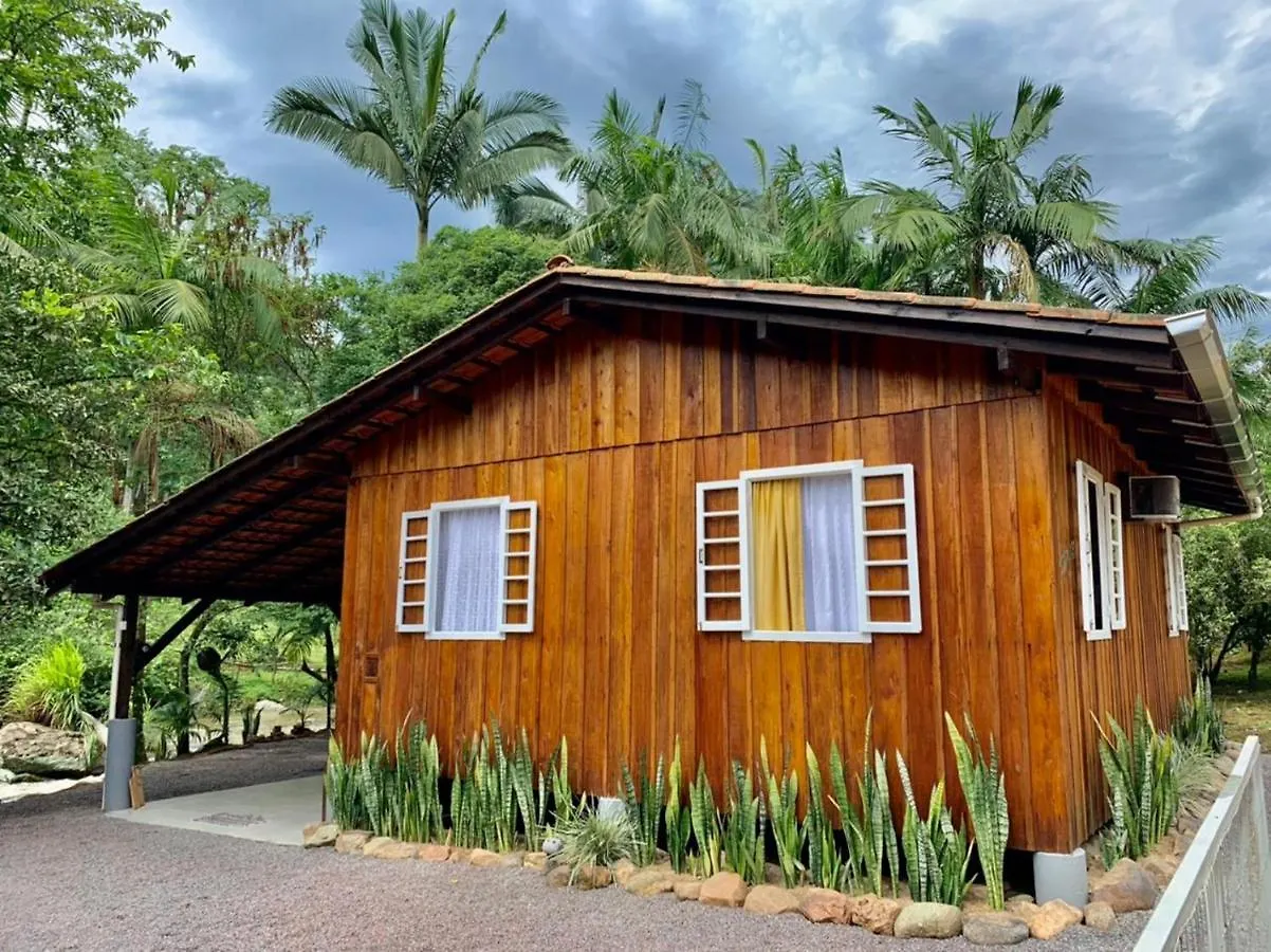 Casa de Férias Sítio Fluss Ecke Vila Benedito Novo Brasil