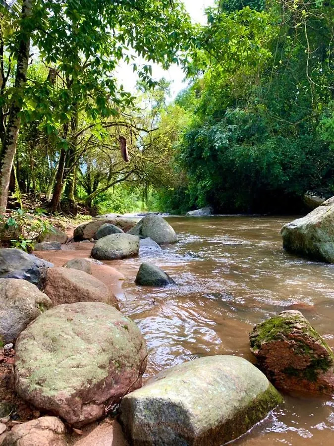Casa de Férias Sítio Fluss Ecke Vila Benedito Novo